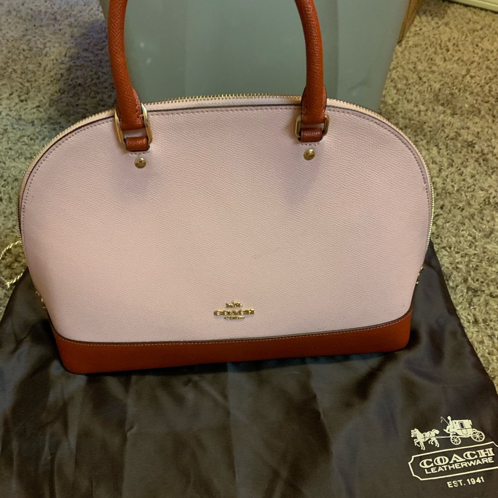Pink Coach handbag